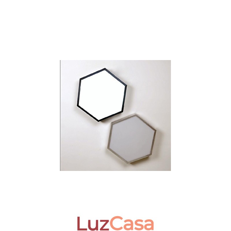 Absorver Dome Light Hexagonal Geometry Luzes Lâmpada