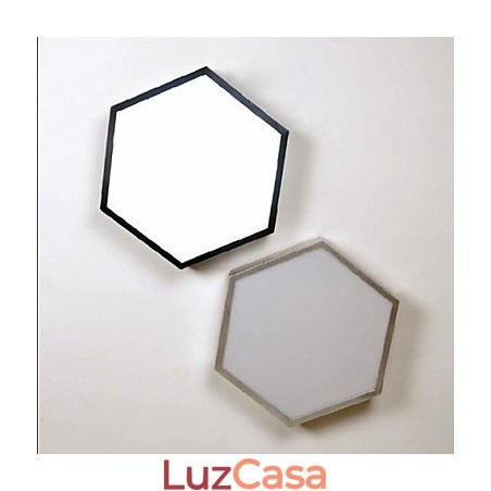 Absorver Dome Light Hexagonal Geometry Luzes Lâmpada