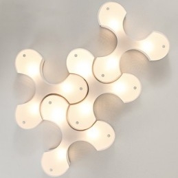 Bidesen Simples Estilo Europeu Moderno Lâmpadas de Iluminação Grandes Lâmpadas de Teto Clover