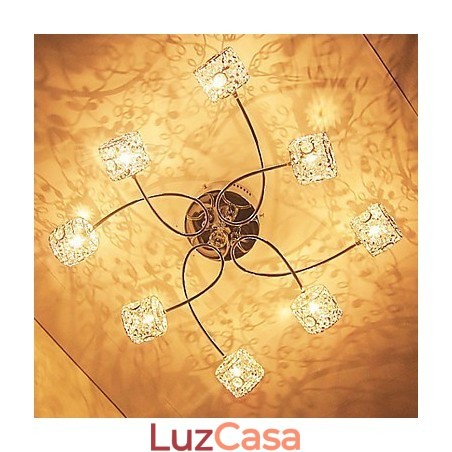Moderno Contemporâneo Cristal Galvanizado Montagem Embutida Moderno Contemporâneo Cristal Galvanizado Montagem Embutida