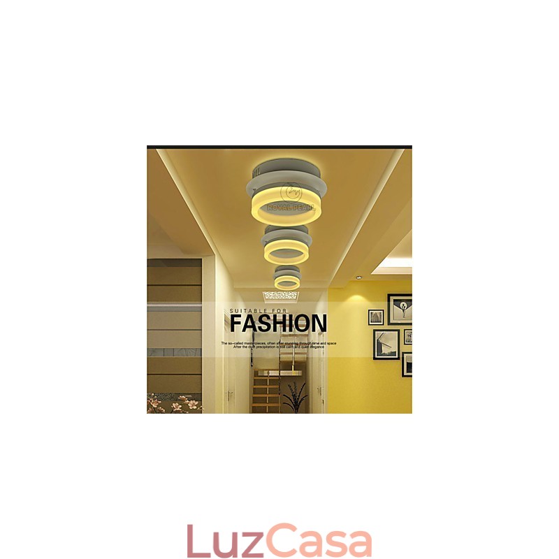 Luminária pendente branca quente 90LM 12W