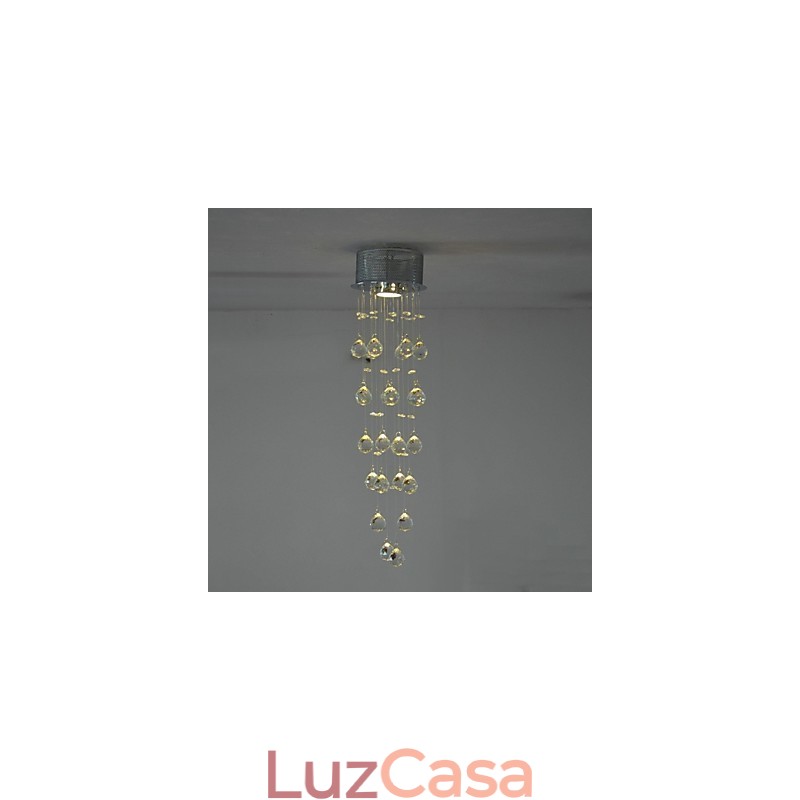 Luminária de Cristal de Luxo