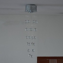 Luminária de Cristal de Luxo