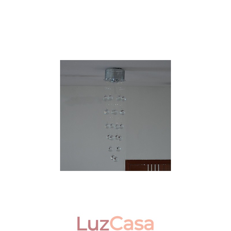 Luminária de Cristal de Luxo