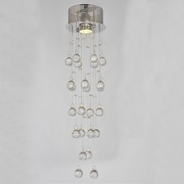 Luminária de Cristal de Luxo