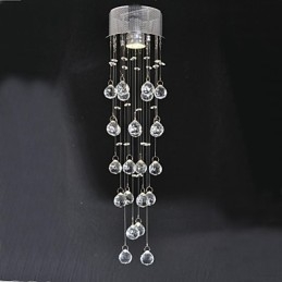 Luminária de Cristal de Luxo
