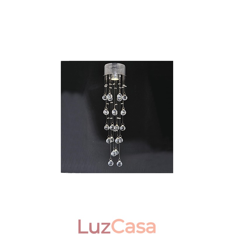 Luminária de Cristal de Luxo