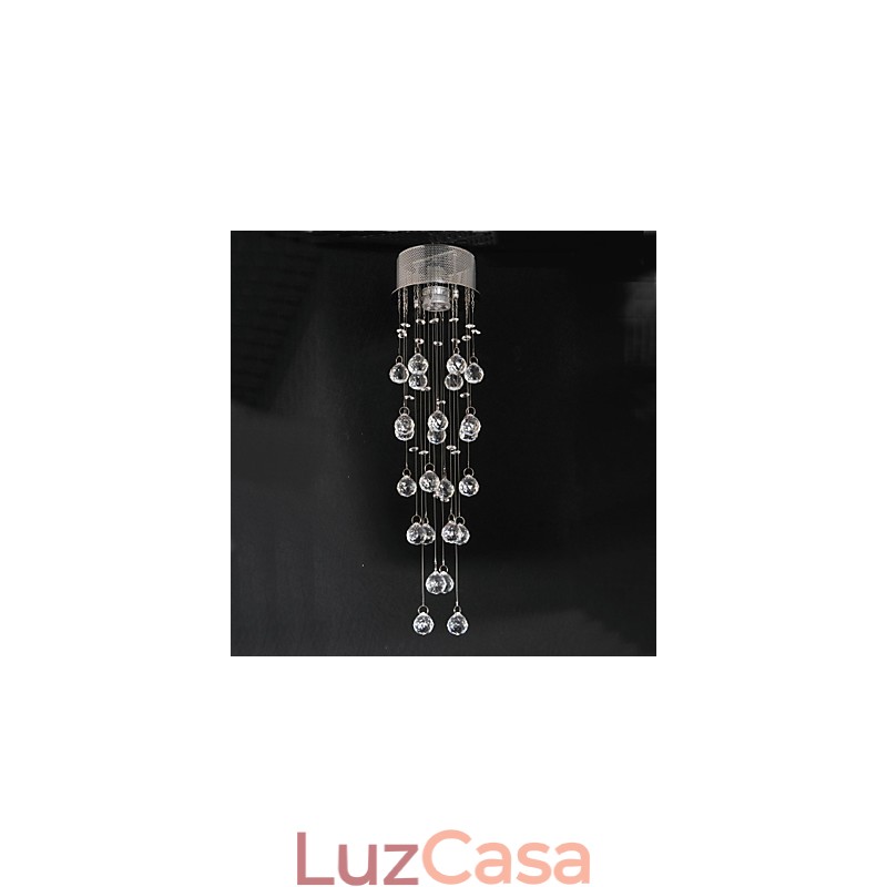 Luminária de Cristal de Luxo