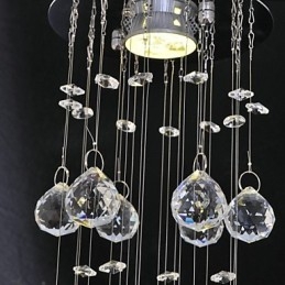Luminária de Cristal de Luxo
