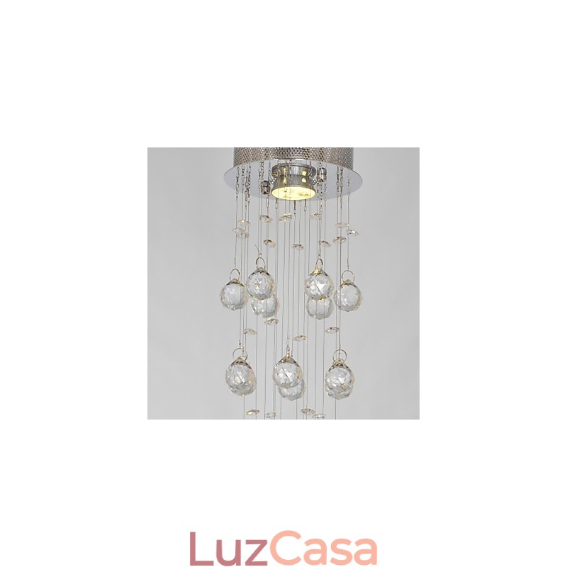 Luminária de Cristal de Luxo