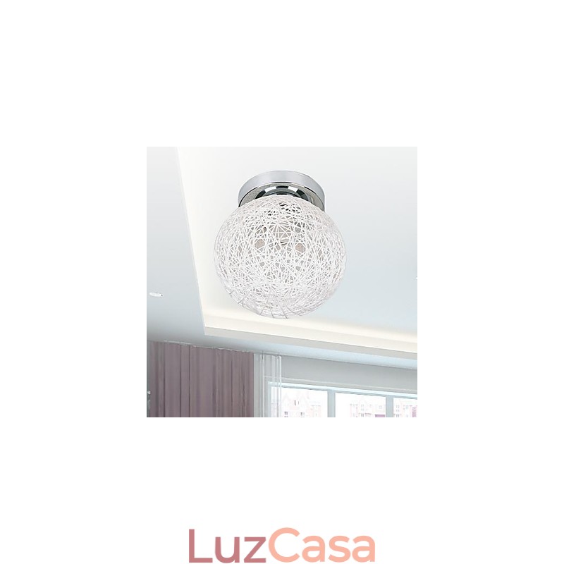 Luminária de teto 1 luz moderna simples artística