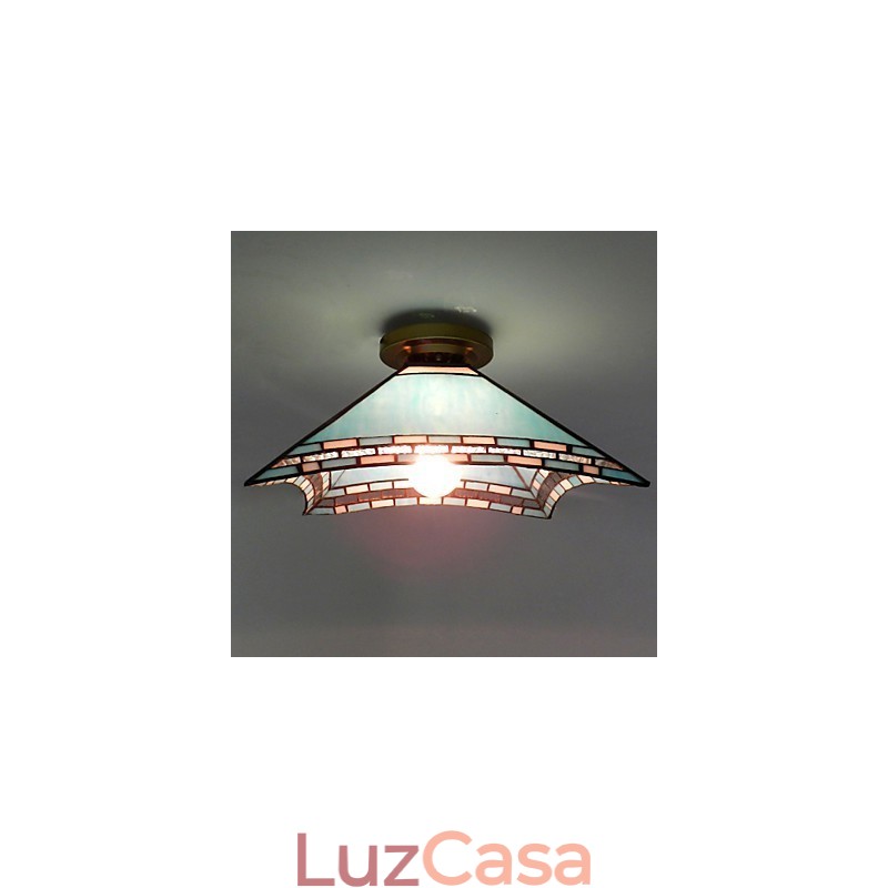 29,5 cm A varanda mediterrânea Dovetail The To Absorb Dome Light Lamp