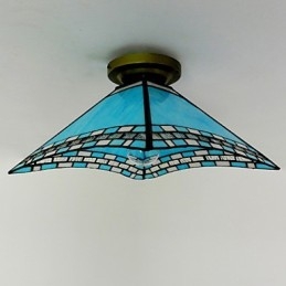 29,5 cm A varanda mediterrânea Dovetail The To Absorb Dome Light Lamp
