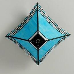 29,5 cm A varanda mediterrânea Dovetail The To Absorb Dome Light Lamp
