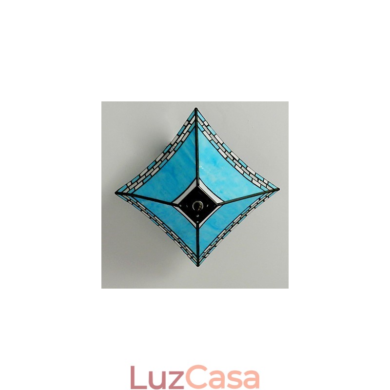 29,5 cm A varanda mediterrânea Dovetail The To Absorb Dome Light Lamp