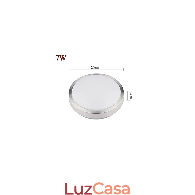 Luminárias embutidas redondas simples modernas diâmetro 35cm