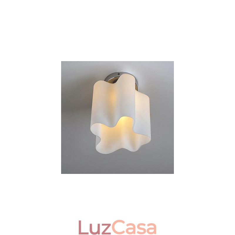 Lâmpadas de cabeça e lanternas Nuvens de vidro absorvem luz de cúpula luz pendente