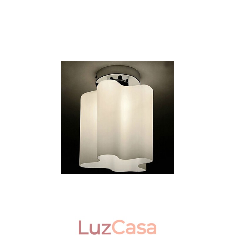 Lâmpadas de cabeça e lanternas Nuvens de vidro absorvem luz de cúpula luz pendente