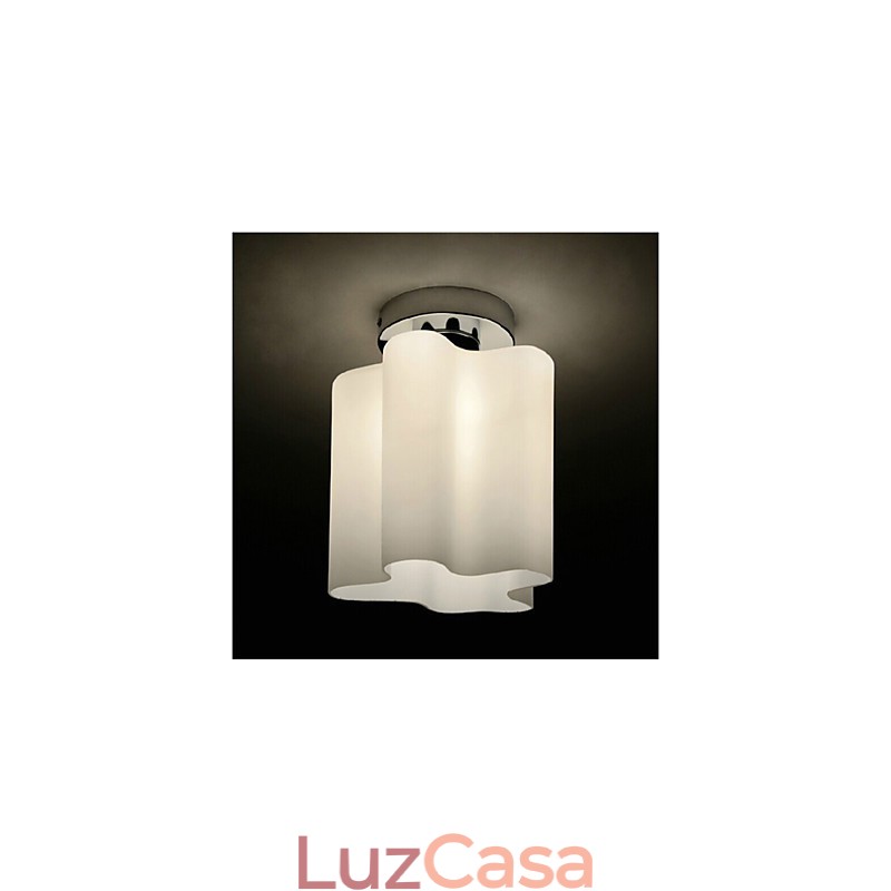 Lâmpadas de cabeça e lanternas Nuvens de vidro absorvem luz de cúpula luz pendente