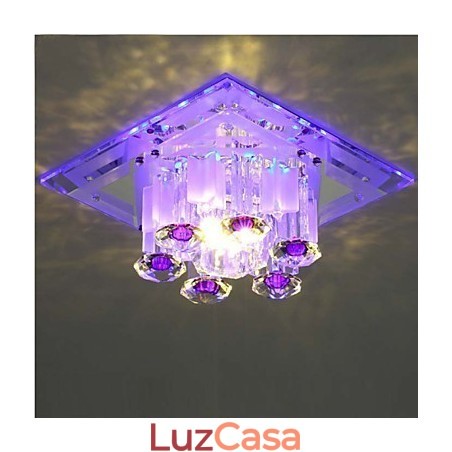 Lâmpada de cristal Smd CreativeTube Spotlight Absorve luz de cúpula Lâmpada de cristal Smd CreativeTube Spotlight Absorve luz de cúpula