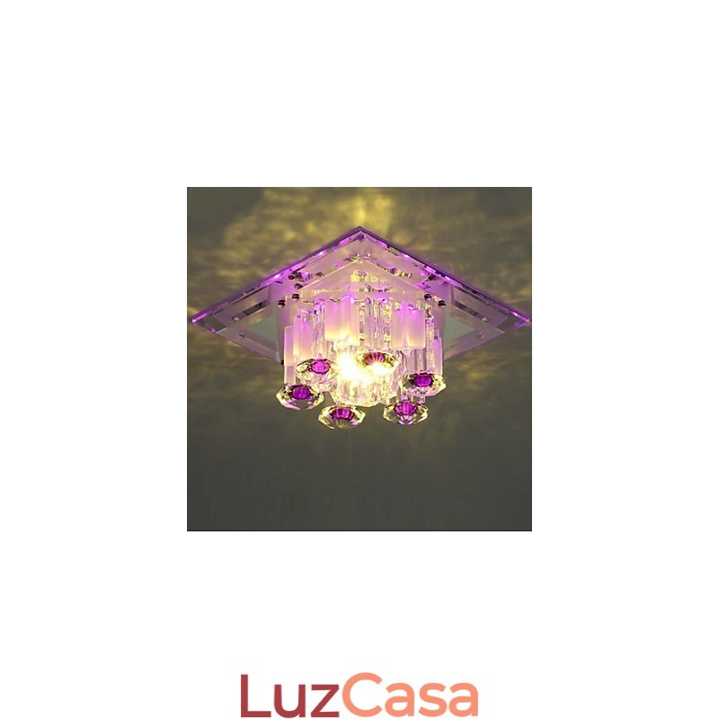 Lâmpada de cristal Smd CreativeTube Spotlight Absorve luz de cúpula