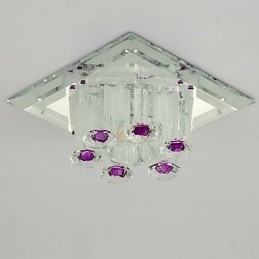 Lâmpada de cristal Smd CreativeTube Spotlight Absorve luz de cúpula