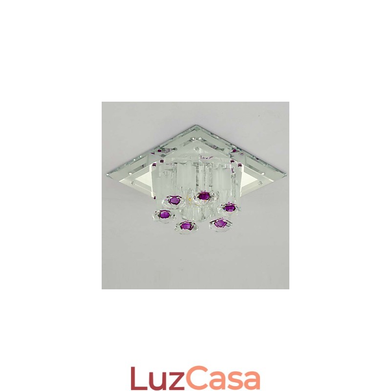 Lâmpada de cristal Smd CreativeTube Spotlight Absorve luz de cúpula