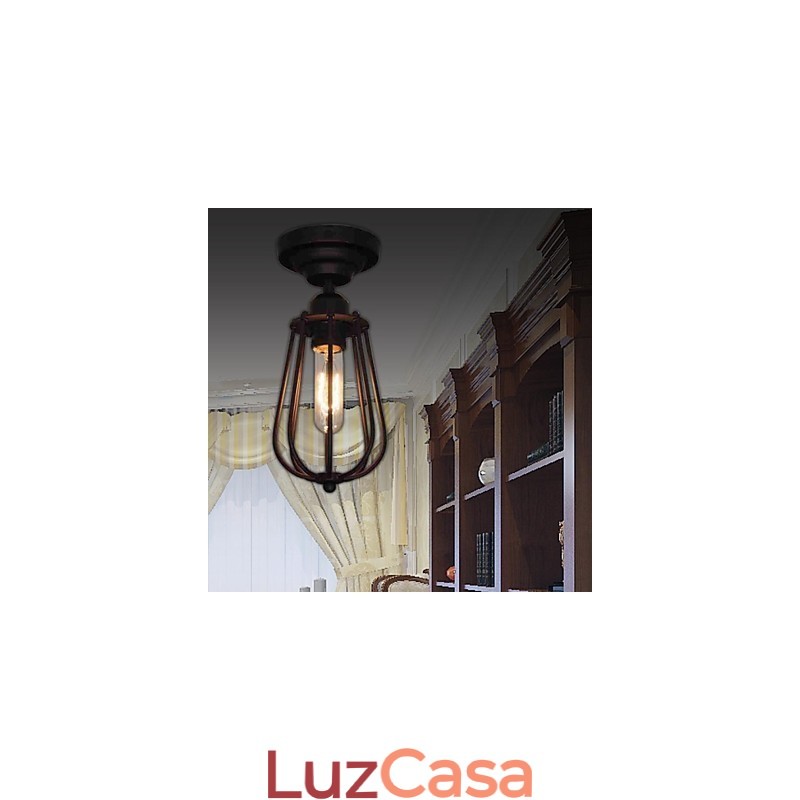 Luminárias de Teto 1 Luz Retro Elegante Artística MS 86263