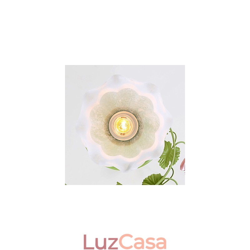 Dia dos Namorados As flores e plantas do Rose Garden absorvem a luz da cúpula