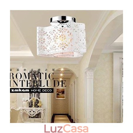 Luminária Contemporânea e Contratada Cabeça Única para Absorver Luz Dome