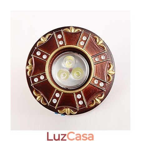 Spot Lights Mini Estilo Tradicional Clássico Resina Spot Lights Mini Estilo Tradicional Clássico Resina