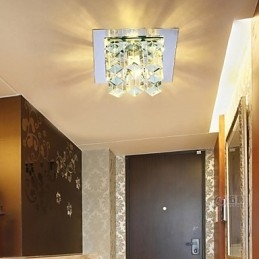 12*4.5cm lâmpada de cristal smd creativetube holofote absorve luz de cúpula