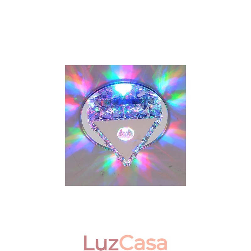 Cristal Mini Estilo Vidro Montagem Embutida Crianças