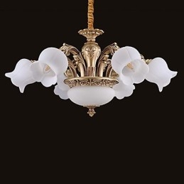 Lustre de Metal Moderno Contemporâneo Outros