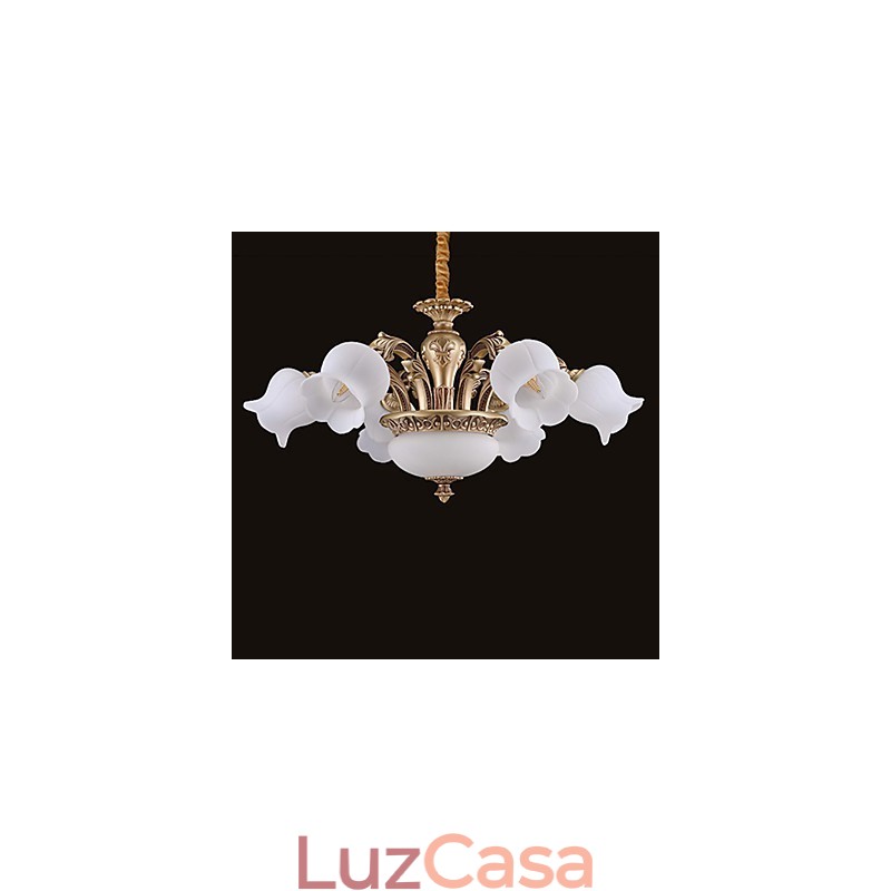 Lustre de Metal Moderno Contemporâneo Outros
