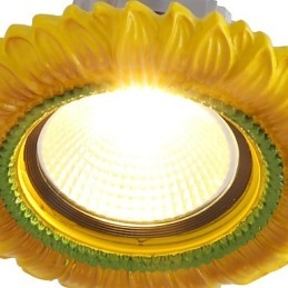 Luminária de teto europeia de 1 watt com furo de diâmetro de 6 a 7 cm, retrô, mediterrânea