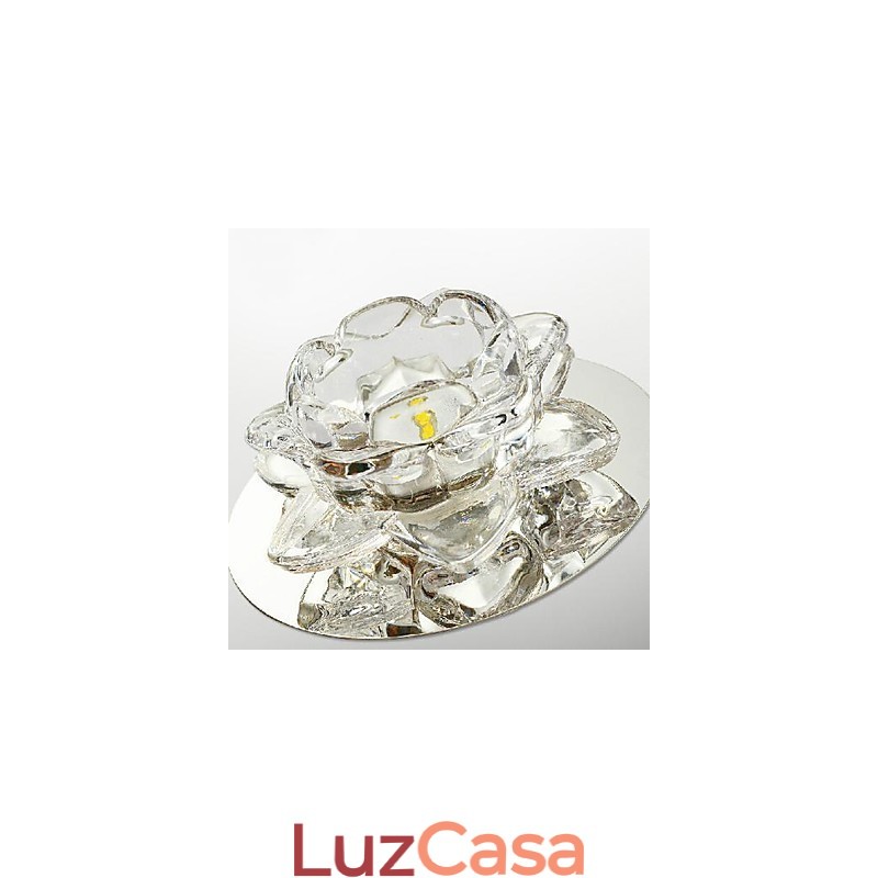 Mini estilo moderno e contemporâneo de cristal galvanizado metal montagem embutida