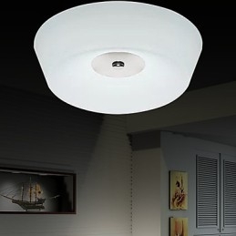 77W Moderno Contemporâneo Cromado Metal Montagem Embutida