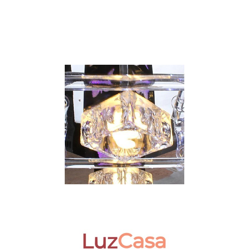 Moderno Contemporâneo Cristal Vidro Embutido