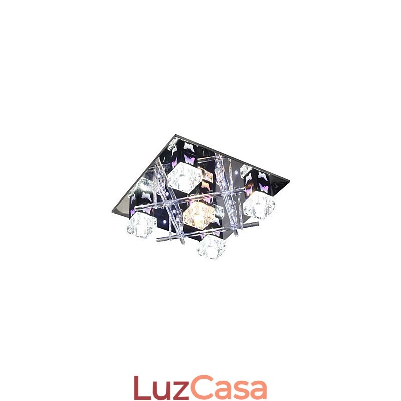 Moderno Contemporâneo Cristal Vidro Embutido