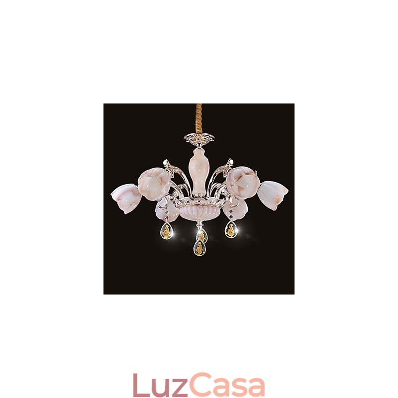 Lustre de Metal Moderno Contemporâneo Outros