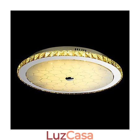 Moderno Contemporâneo Cristal Metal Montagem Embutida