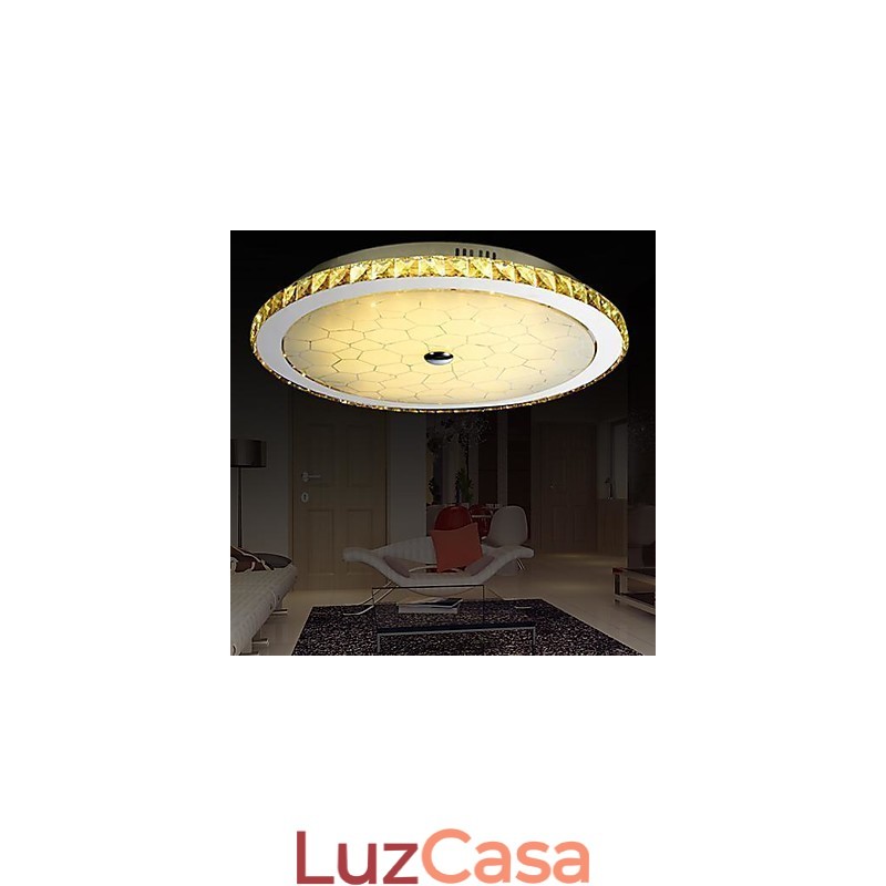 Moderno Contemporâneo Cristal Metal Montagem Embutida