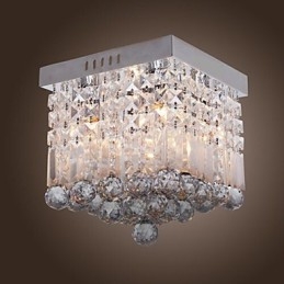 Mini estilo moderno e contemporâneo de cristal embutido