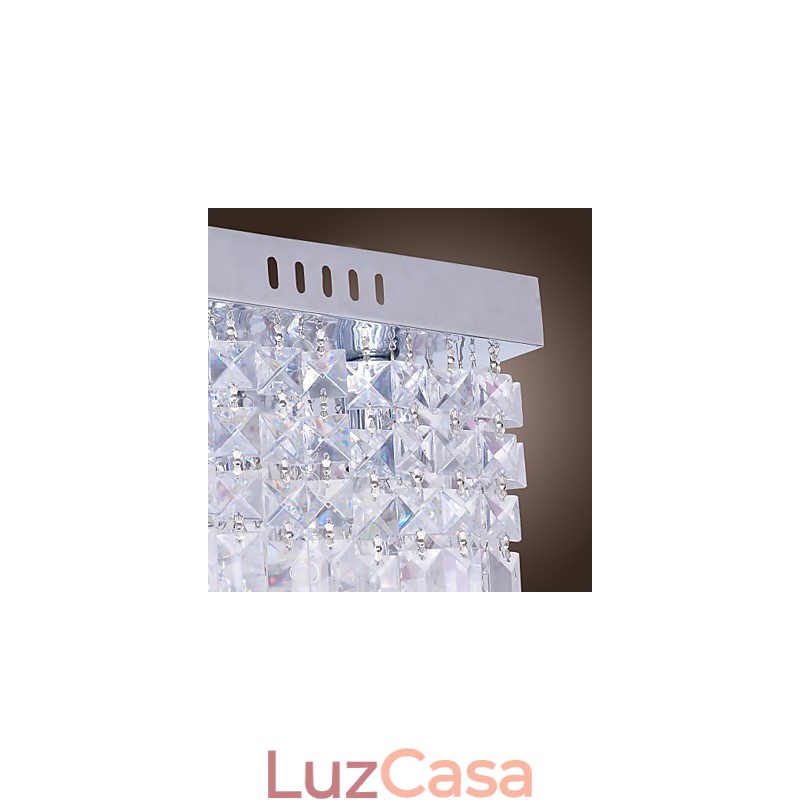 Mini estilo moderno e contemporâneo de cristal embutido