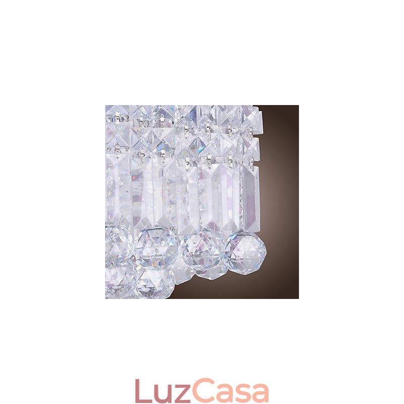 Mini estilo moderno e contemporâneo de cristal embutido