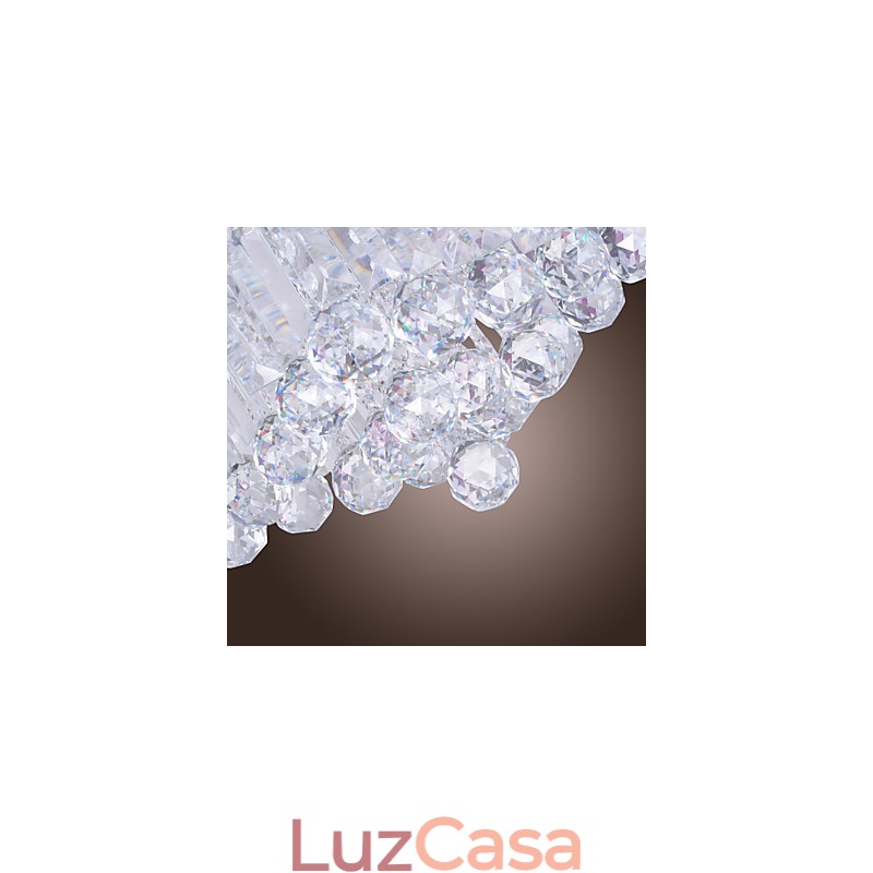 Mini estilo moderno e contemporâneo de cristal embutido
