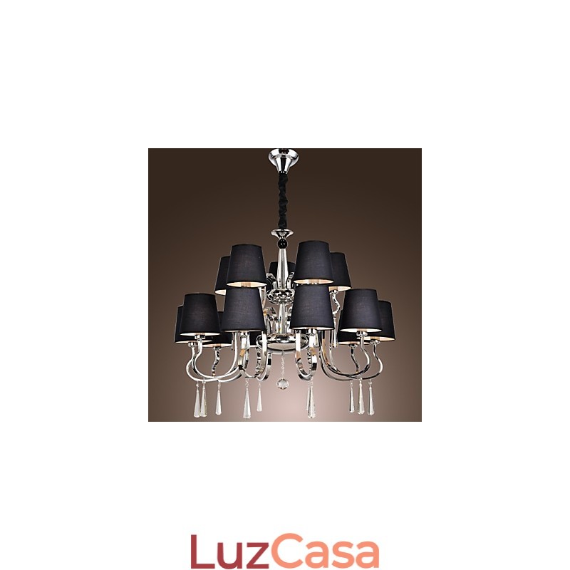 Lustre moderno contemporâneo tradicional clássico rústico chalé vintage country island metal cromado