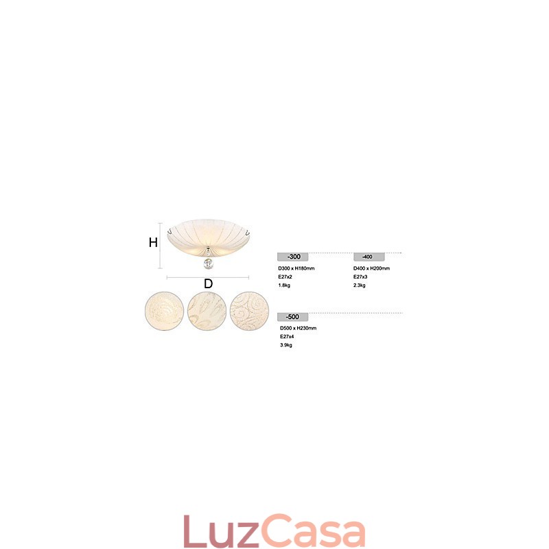 Moderno Contemporâneo Cristal Flush MountQuarto