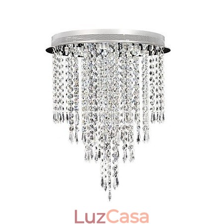 Moderno Contemporâneo Cristal Cromado Cristal Montagem Embutida Crianças Moderno Contemporâneo Cristal Cromado Cristal Montagem Embutida Crianças